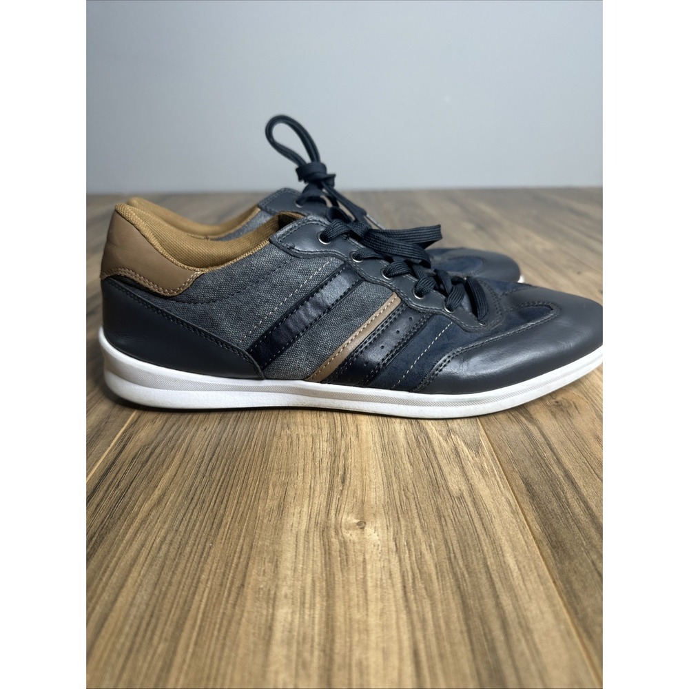 Perry Ellis Mens‎ Size 12 Shoes Casual Blue/ Brown Trainer